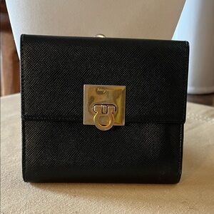 Vintage Salvatore Ferragamo kiss lock Compact Wallet
